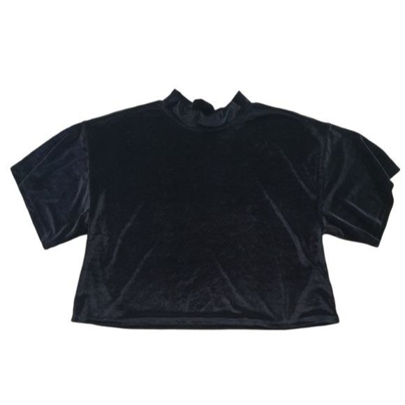 We the Free Black Velvet Top - Picture 3 of 10